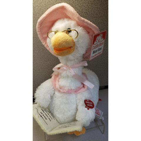 mother goose animated soft plush toy