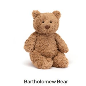 Bartholomew Bear Medium l Official JellyCat (R) London