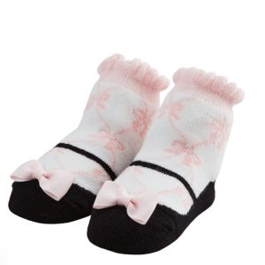 Pink Bow Baby Socks I Mud Pie